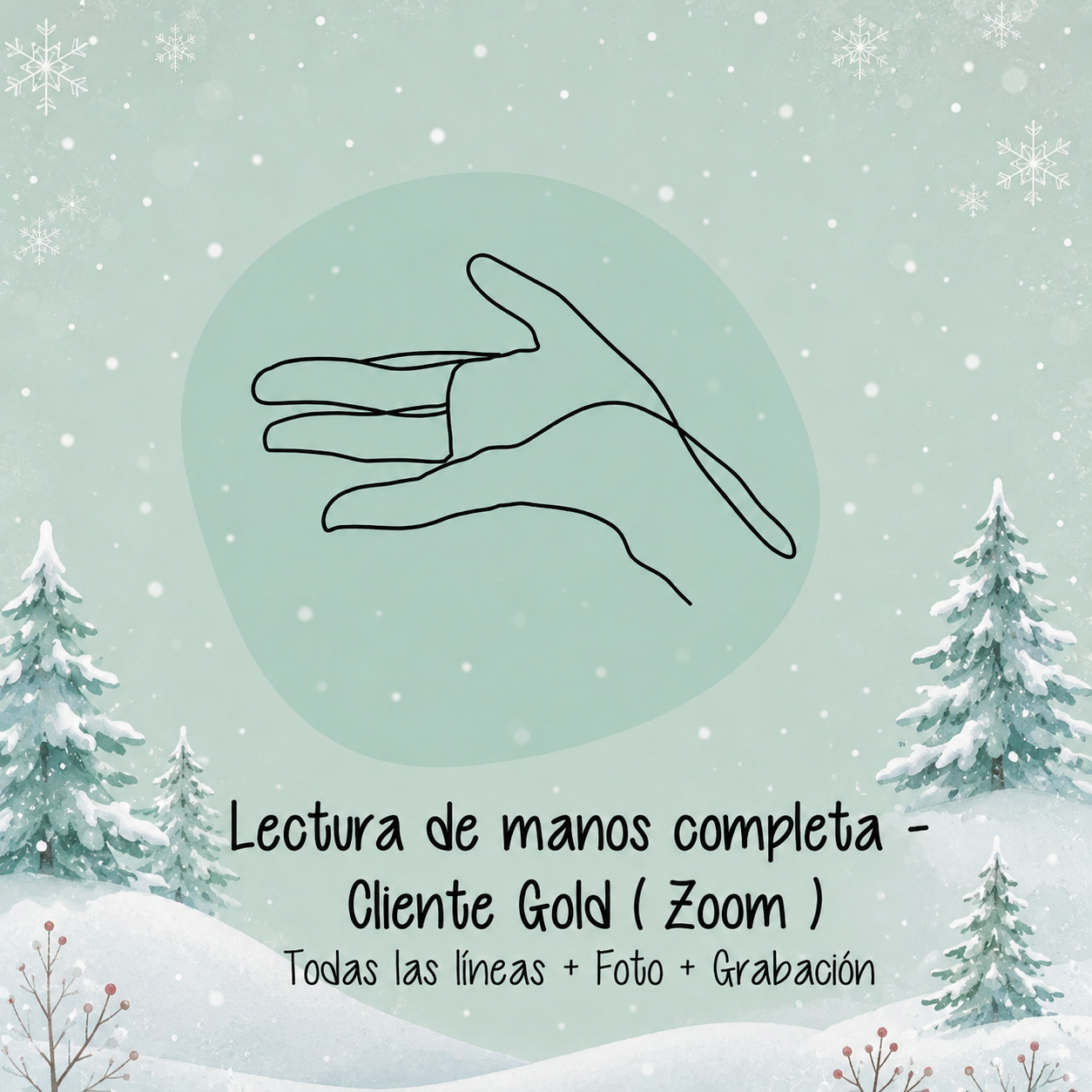 Lectura de Manos Completa – Cliente Gold (Zoom)